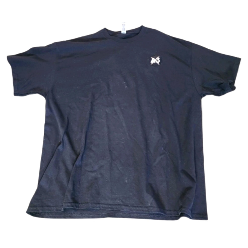 A3 Design Black Short Sleeve Tee